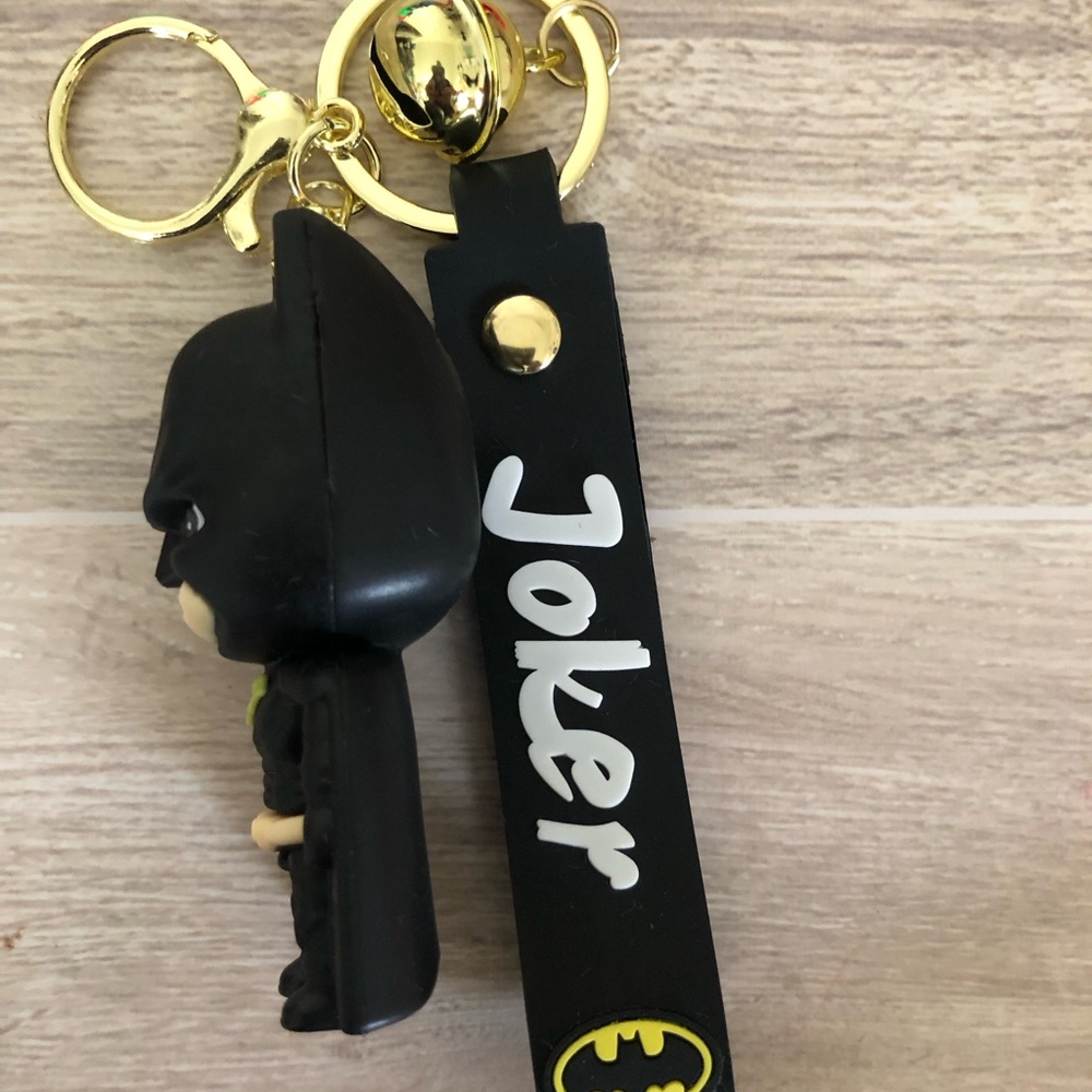 Batman Keyring Keychain 3D Pendant - Picture 2 of 3